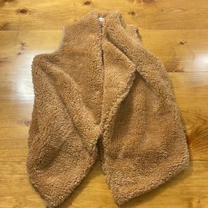 Trend Blossoms Teddy Fleece Vest Girls 7